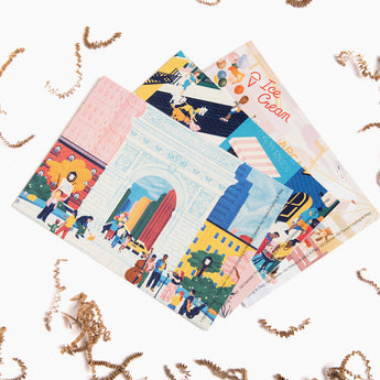 Sunday Club Postcard 3-Pack: Issues 01-03