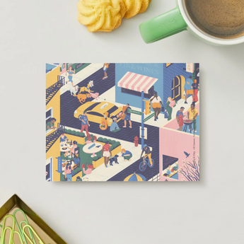 Handwritten Gift Message – Sunday Club Postcard