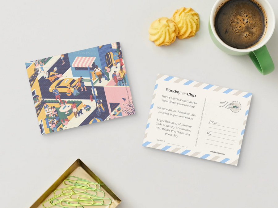 A handwritten note