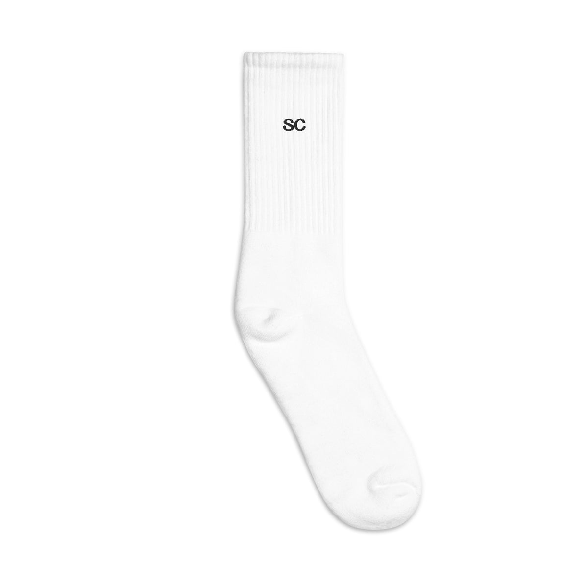 Embroidered SC socks